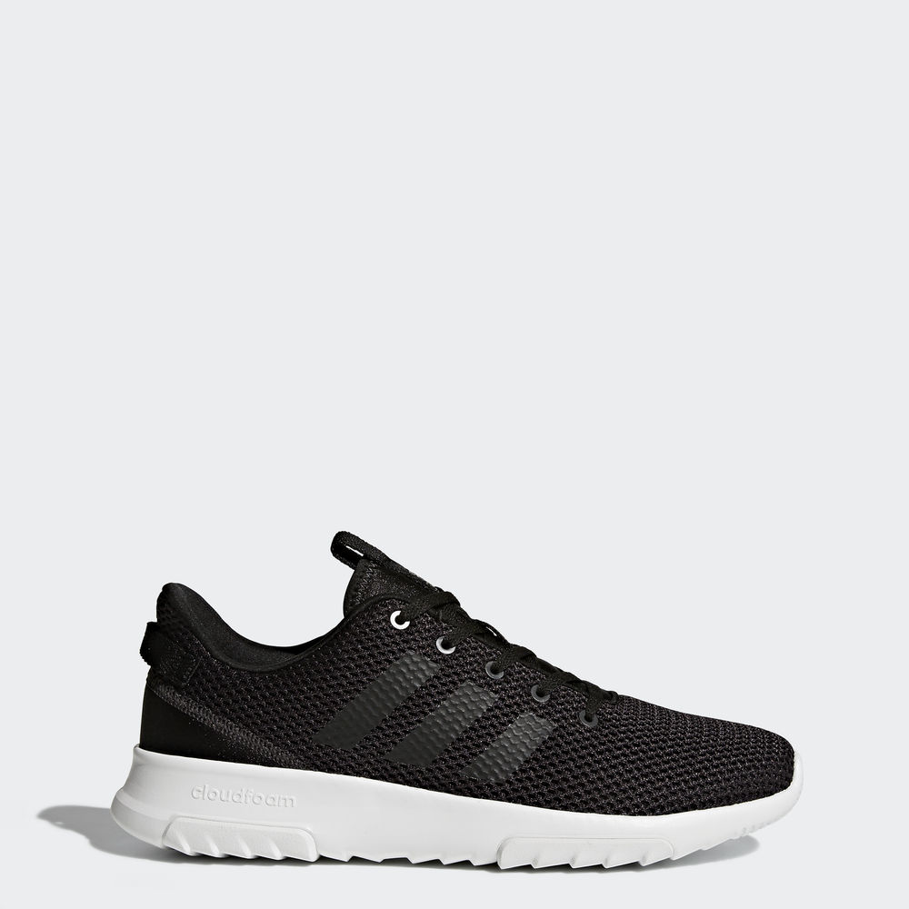 Adidas Cloudfoam Racer Tr - αθλητικα παπουτσια ανδρικα - Μαυρα/Μαυρα/Ασπρα,Μέγεθος: EU 36 – 54 2/3 (